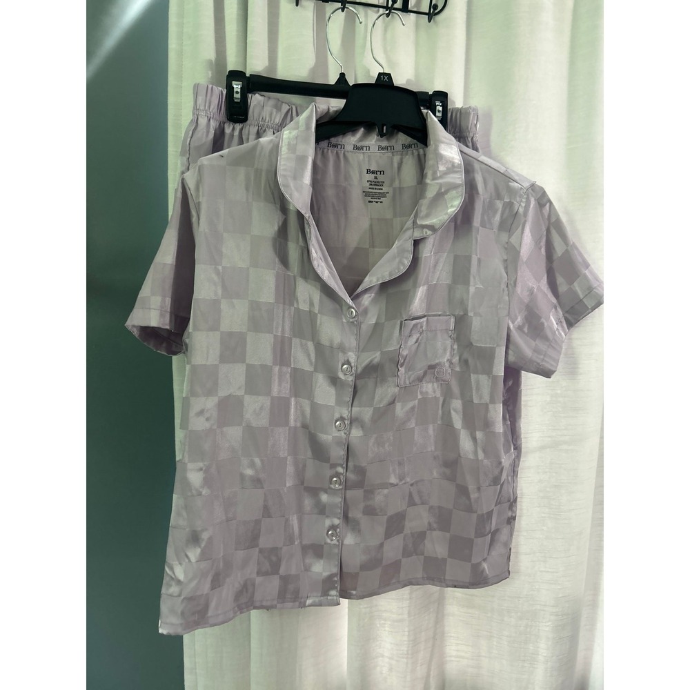 Born silk pajama set - Picture 1 of 5